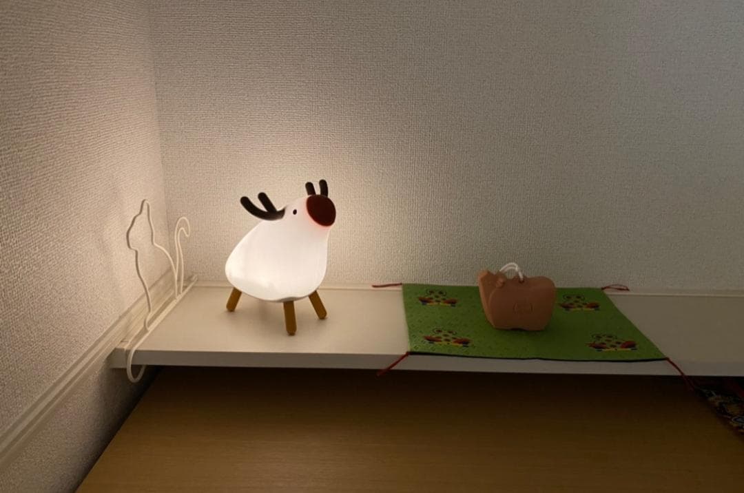 トナカイ形 無段階調光ライト