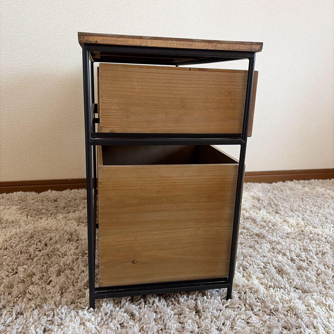 完売品 salut! アイアンウッド5ドロワー マルチラック - メルカリ