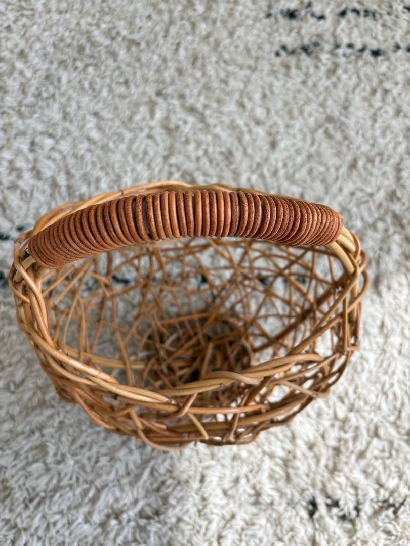 itashiori 籐製 かごバッグ