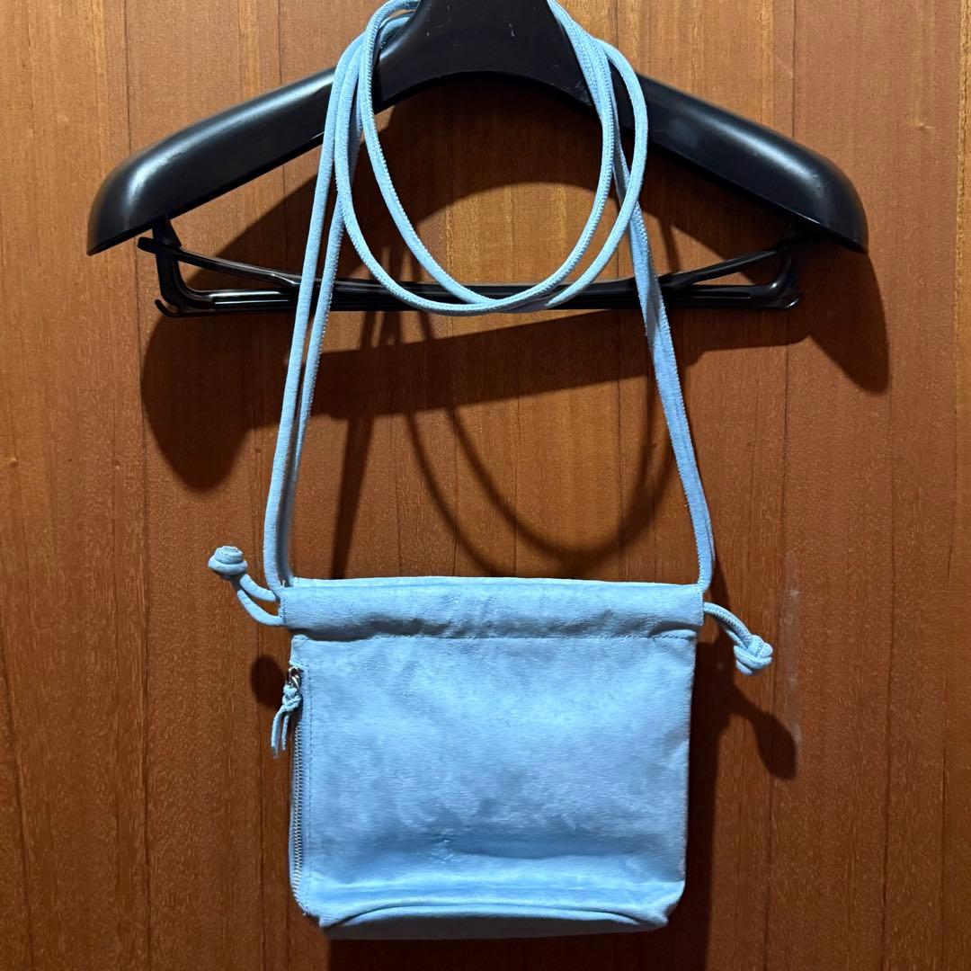 CEN+RAL KG KINCHAKU POUCH ブルーグレイ - メルカリ