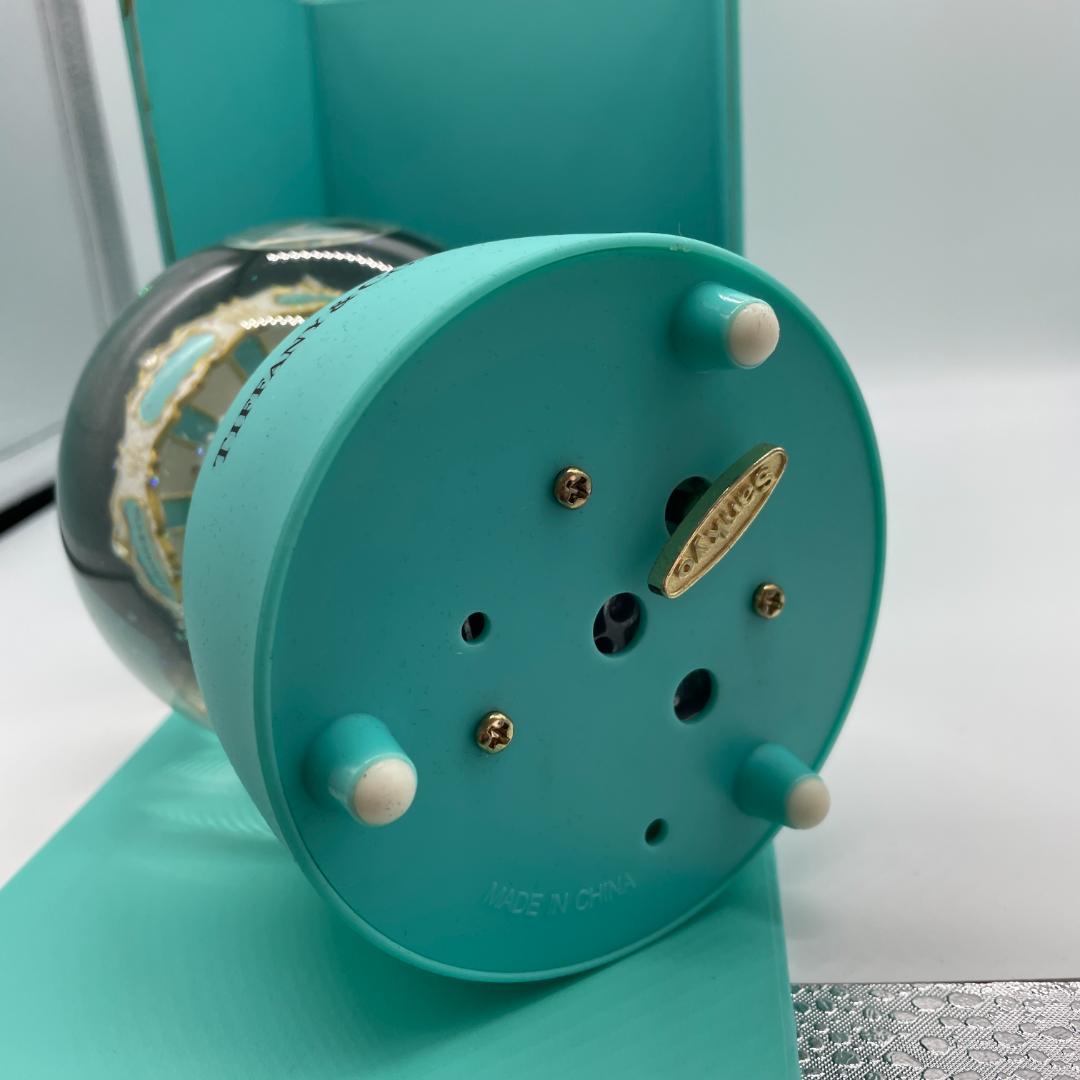 ティファニー オルゴール スノードーム メリーゴーランド　美品