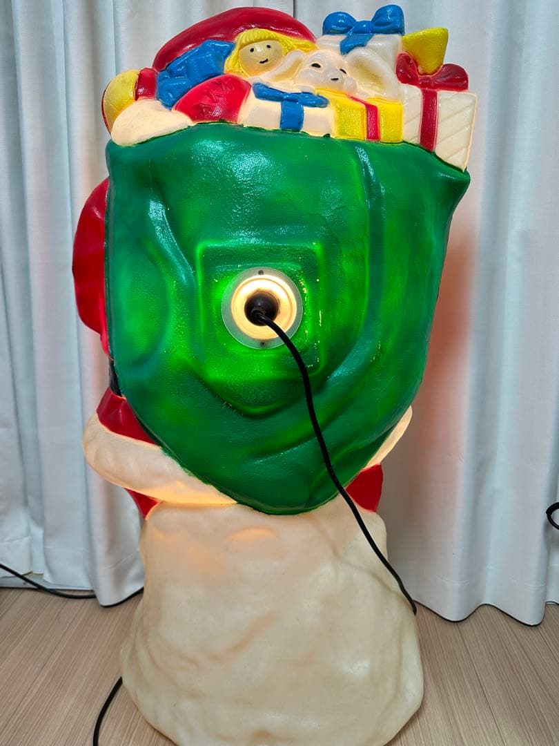 サンタクロース イルミネーション インテリア 大型 ヴィンテージ