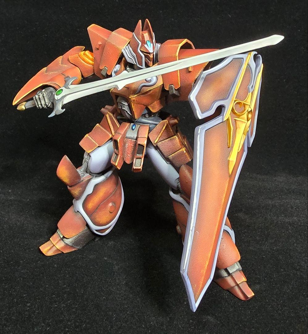 機甲界ガリアンPLAMAX鉄巨神　完成品ベース付き