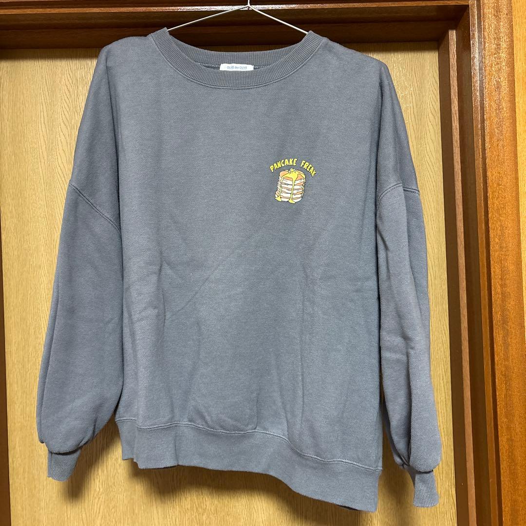 Pancake Freak グレー トレーナー - メルカリ