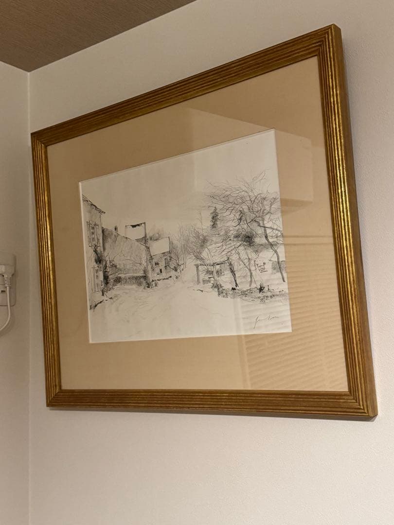 ベルナール・ガントナー 風景 Ⅲ デッサン BERNARD GARTNER