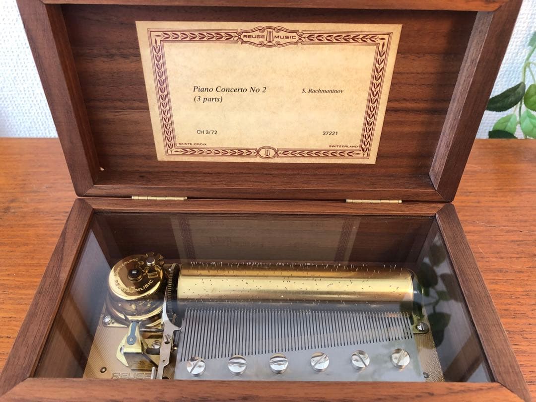 リュージュ REUGE オルゴール｜Piano Concerto No.2