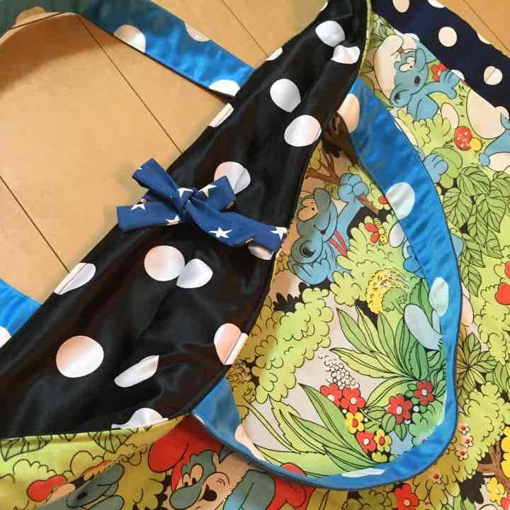 《kao様確認ページ》お昼寝布団バック スマーフ ヴィンテージシーツ