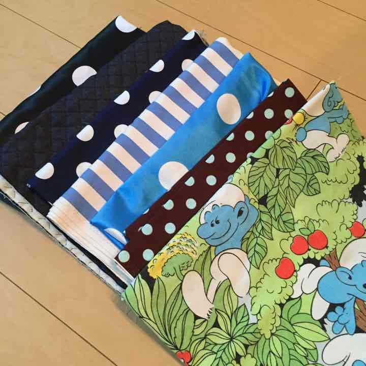 《kao様確認ページ》お昼寝布団バック スマーフ ヴィンテージシーツ