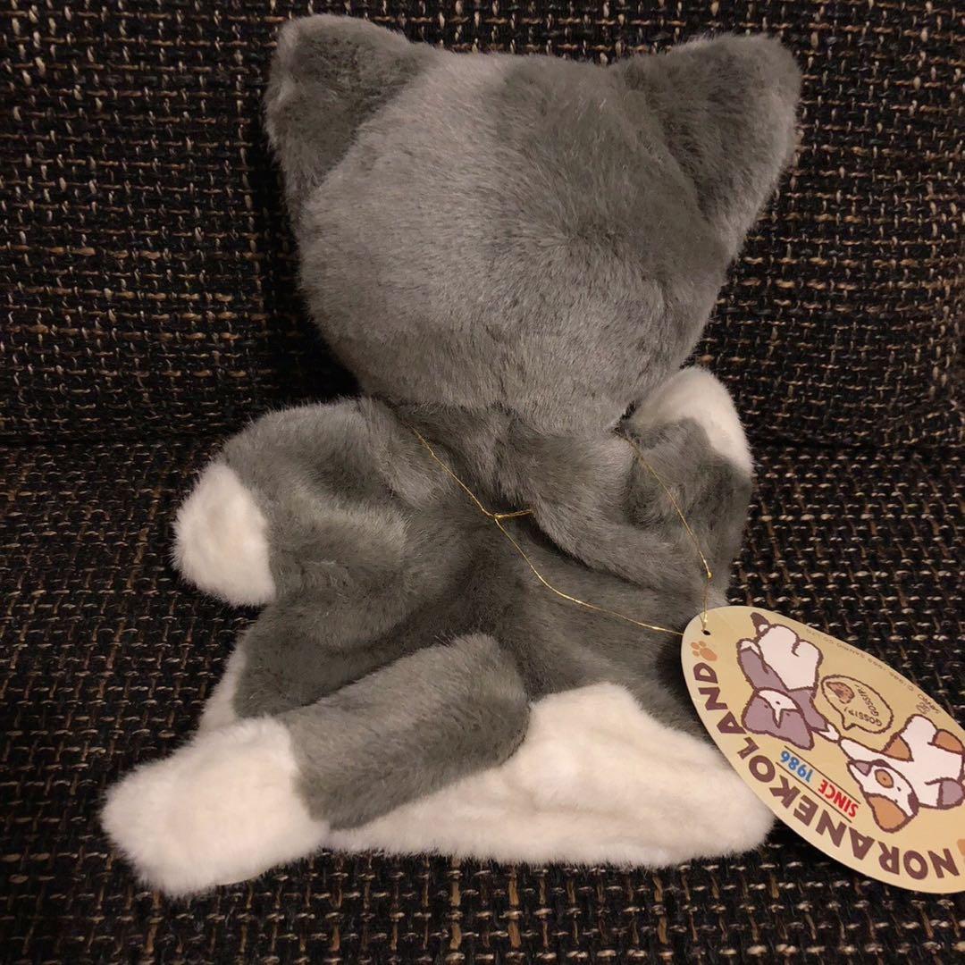 ノラネコランド　サンリオ　Sanrio クロ　猫　ネコ　パペット　ぬいぐるみ