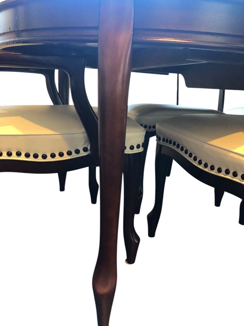 ✨美品✨ マルニ ベルサイユ ダイニングセット ダイニングテーブル 猫