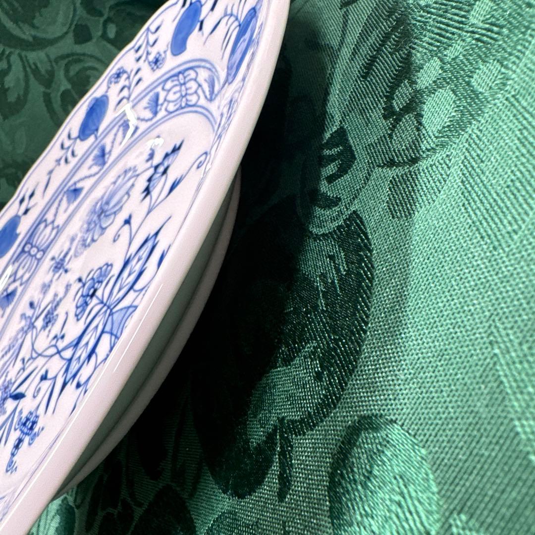 ★マイセン★ブルーオニオン★プレート25㎝★新品未使用★一級品★