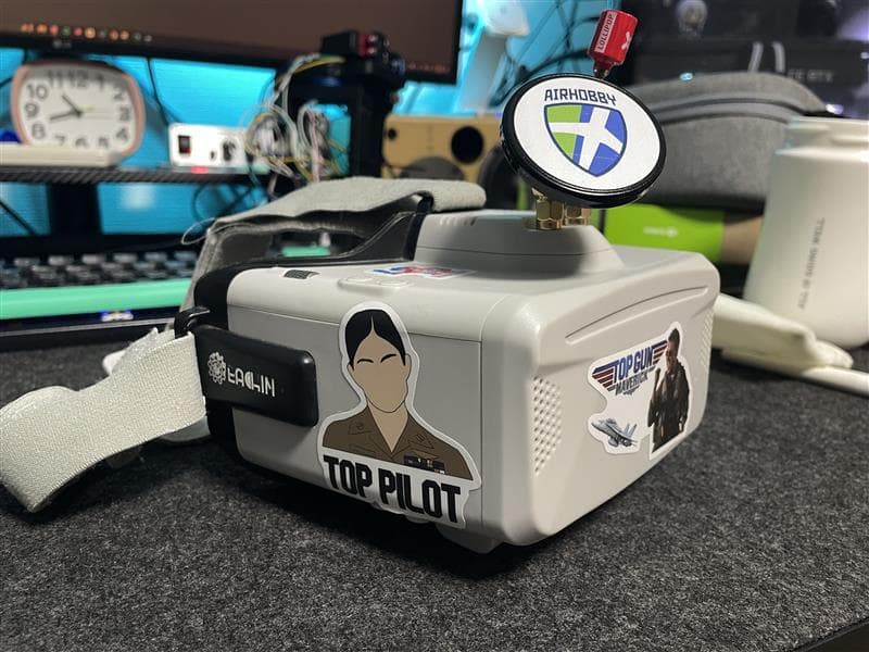 SkyZone Cobra S FPVゴーグル 5.8GHz