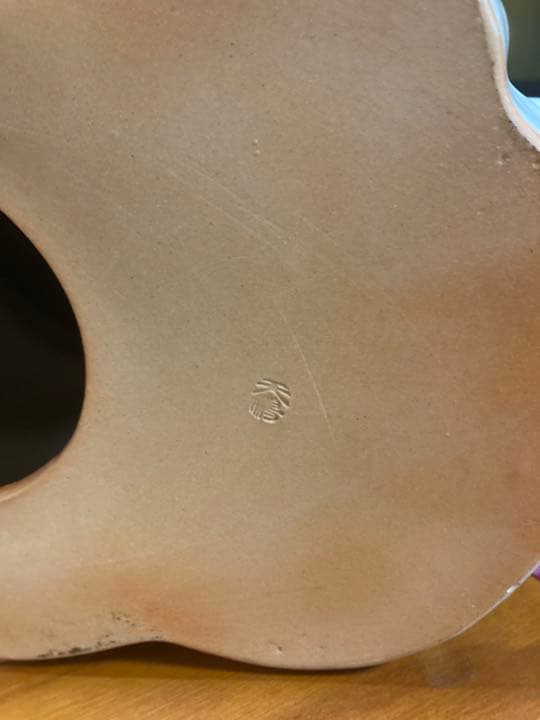 近々アカウント削除/【萩焼天鵬山窯】お顔の良い布袋様の置物/七福神/海運金運