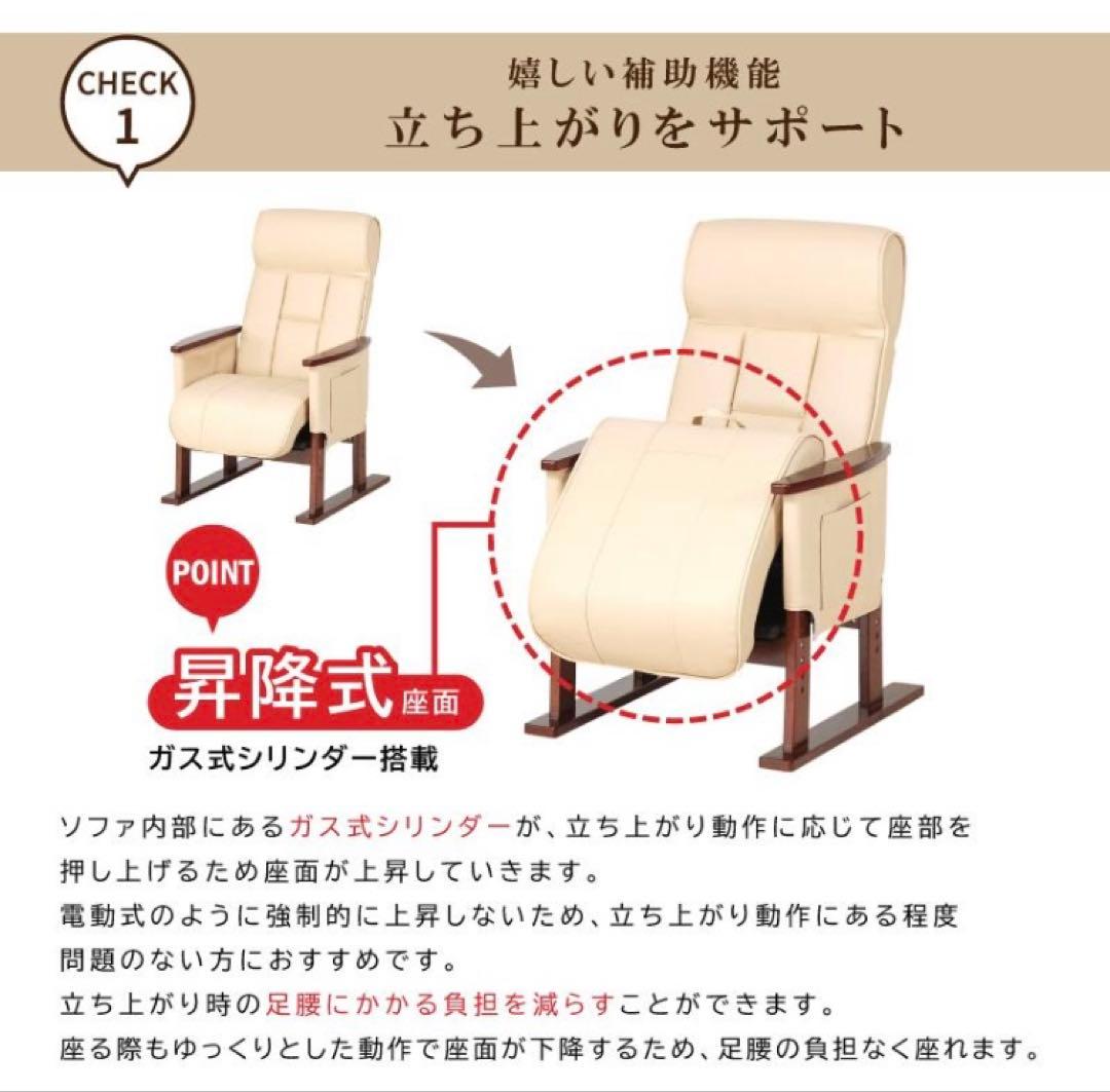 Care SAC-409 介護用リクライニング椅子