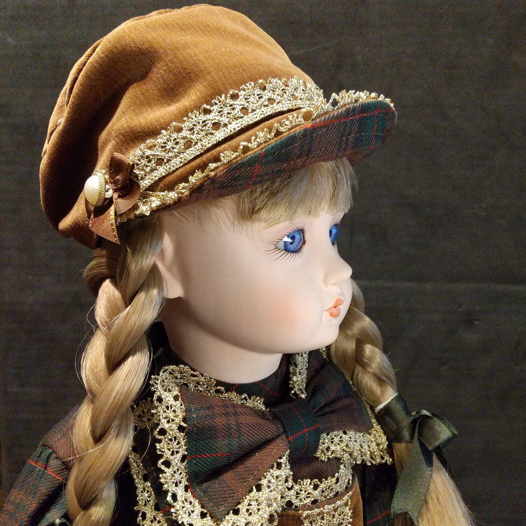 ビスクド―ル お座りド―ル 身長60cm位 ボ―イッシュなお座りド―ル