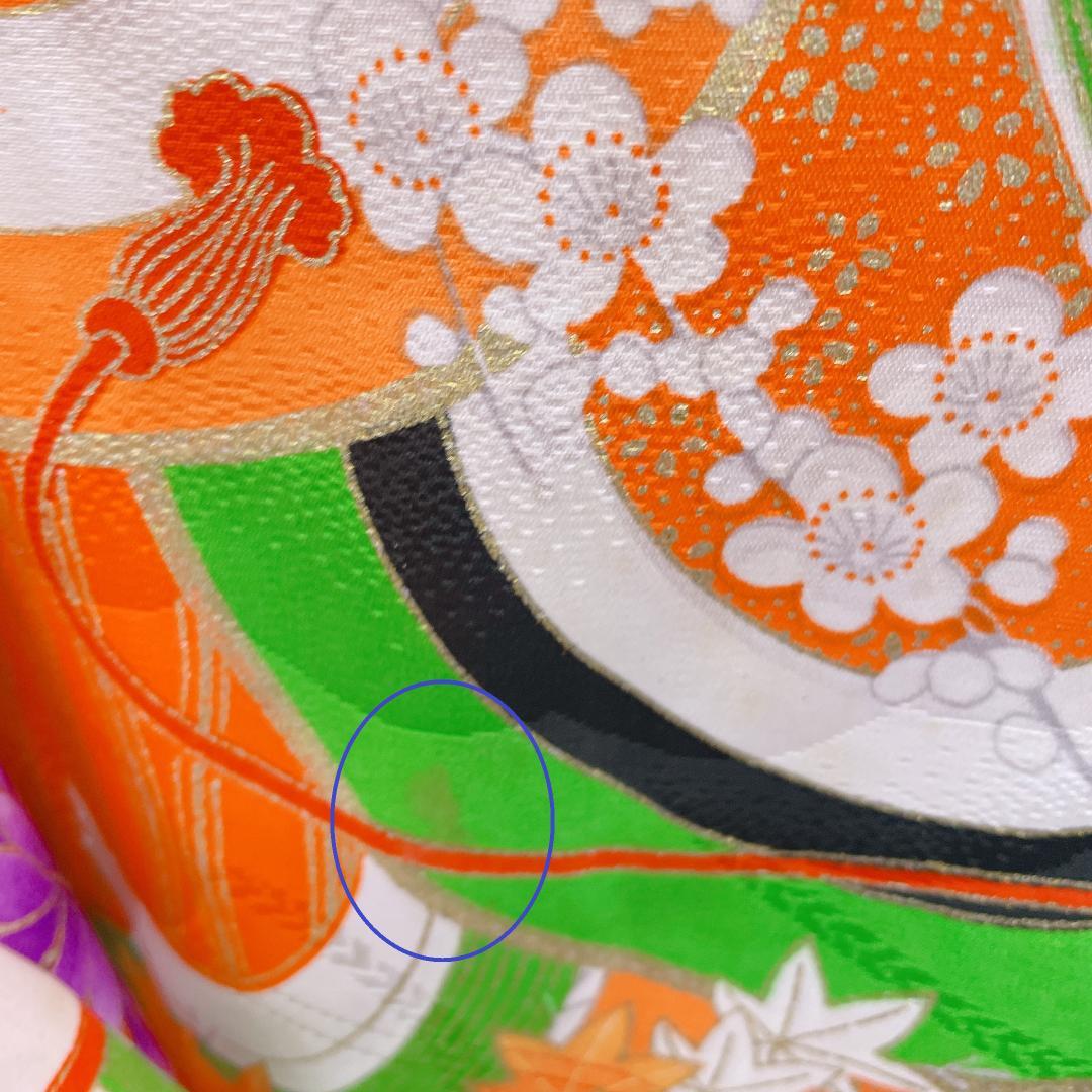 ★4046★ 子供着物 七五三 女の子 四つ身 単品