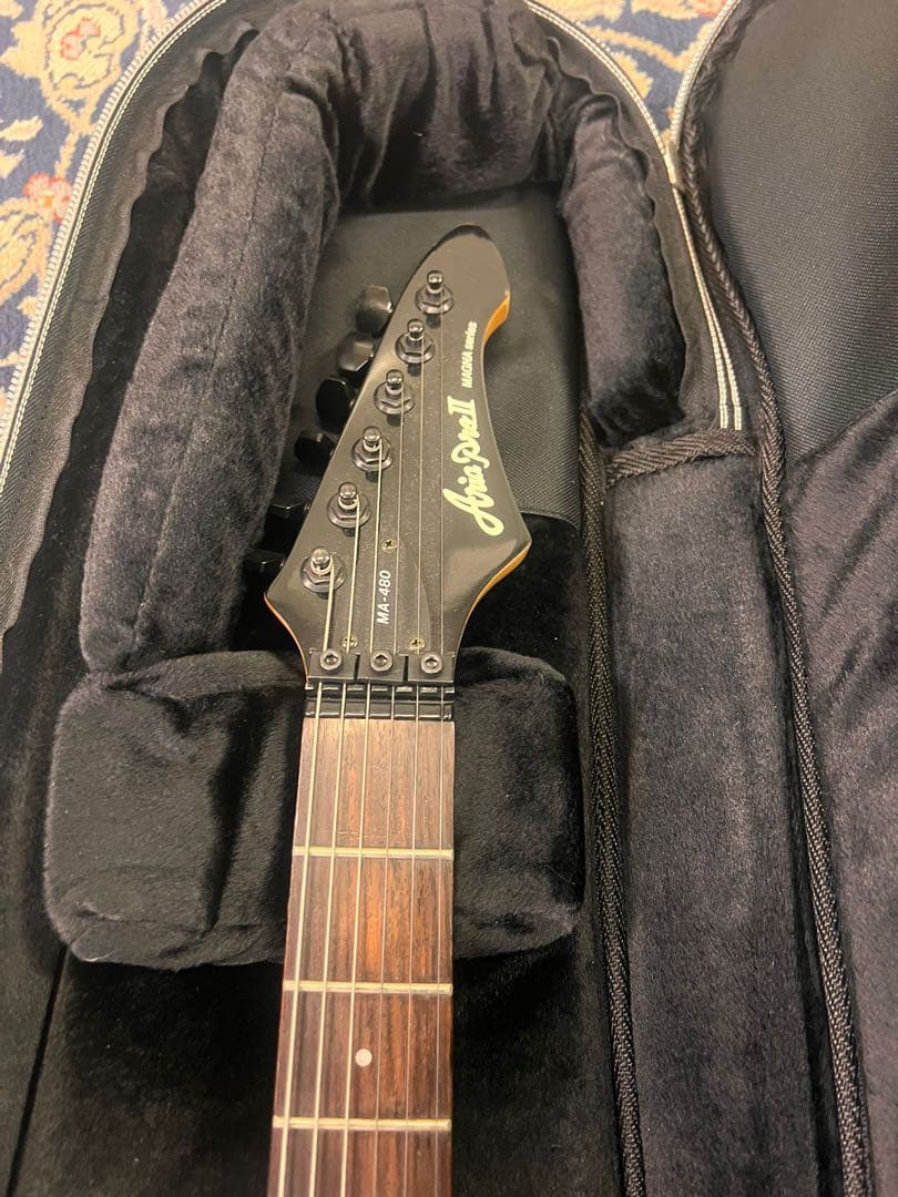 Aria Pro2 Magna Series エレキギター モスティテケース付き - メルカリ