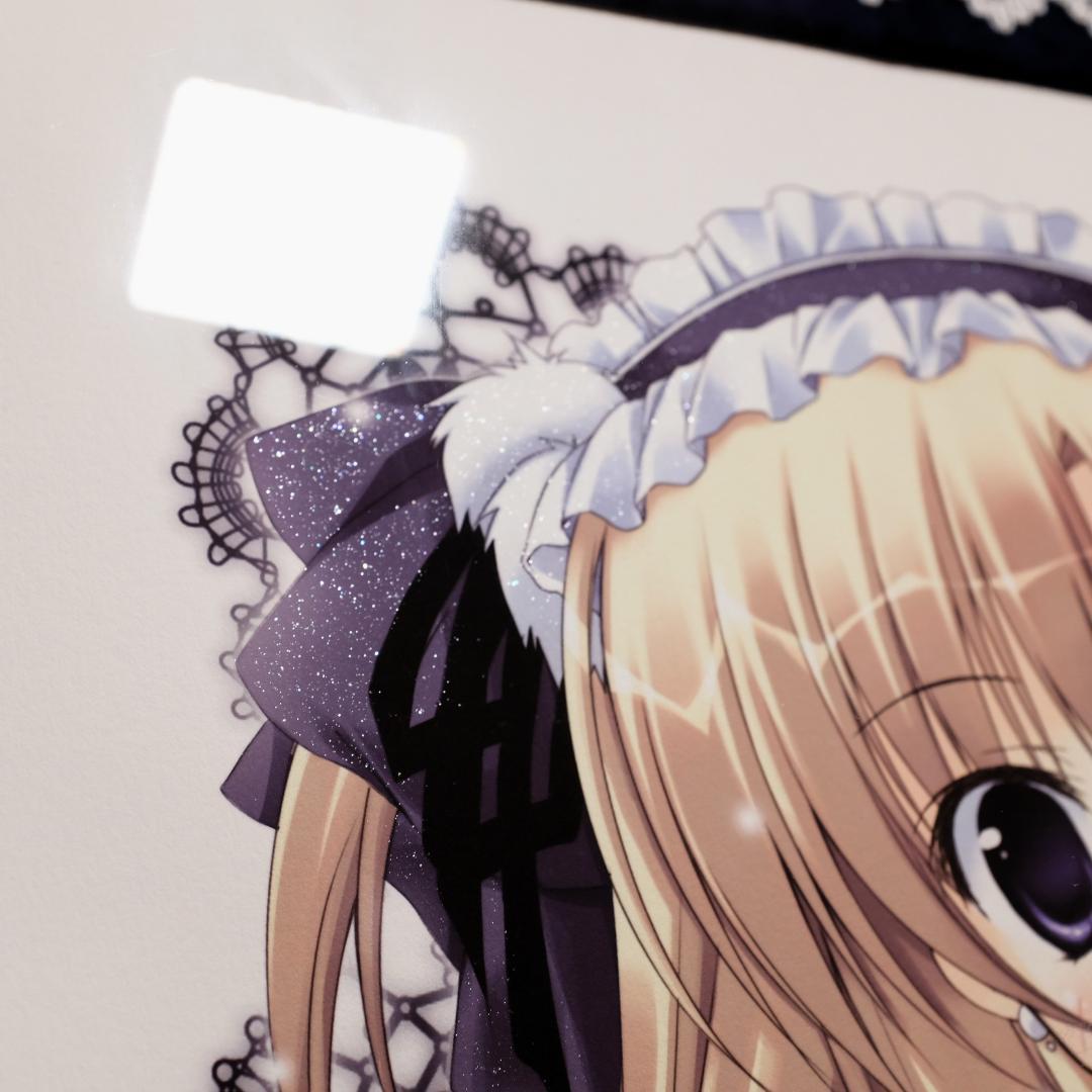 アールビバン 版画 梱枝りこ MYSTIC BLUE ミクスドメディア - メルカリ