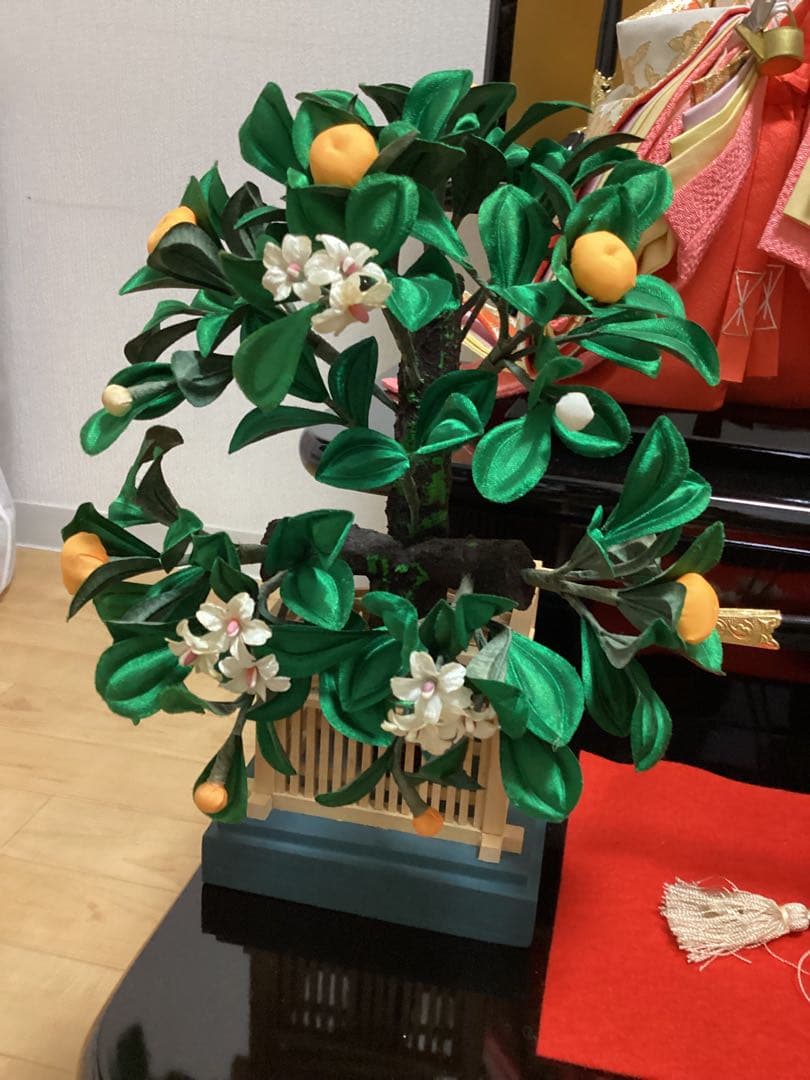 雛人形セット 裂地西陣織 賀美雛 三段飾り② - メルカリ