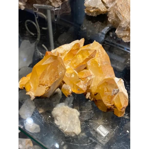 ゴールデンヒーラー クラスター 水晶 癒し 希少 極上 天然石 パワーストーン