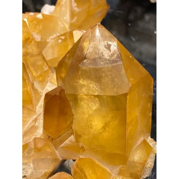 ゴールデンヒーラー クラスター 水晶 癒し 希少 極上 天然石 パワーストーン