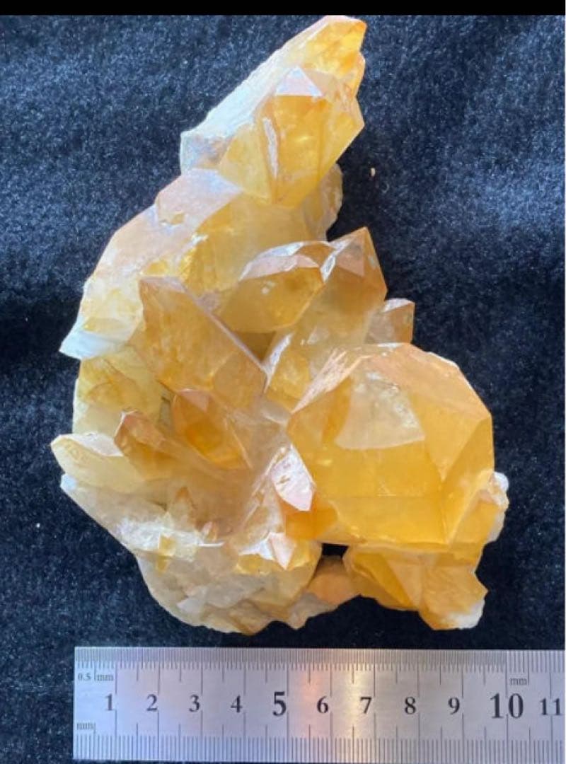 ゴールデンヒーラー クラスター 水晶 癒し 希少 極上 天然石 パワーストーン