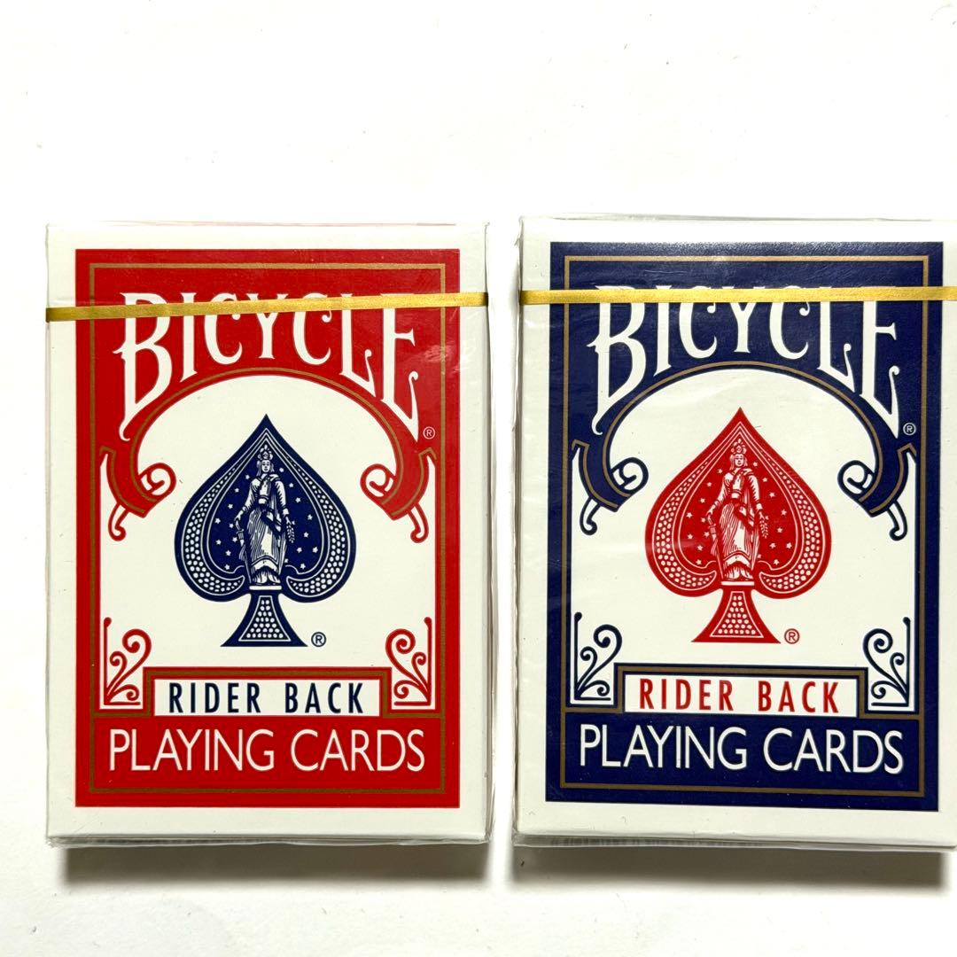 バイシクル・ゴールド・スタンダード（赤・青）2組 - メルカリ