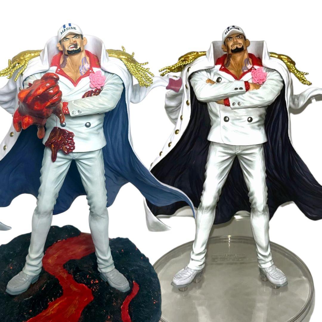 ワンピース 一番くじ 絶対的正義 サカズキ 赤犬 フィギュア - メルカリ