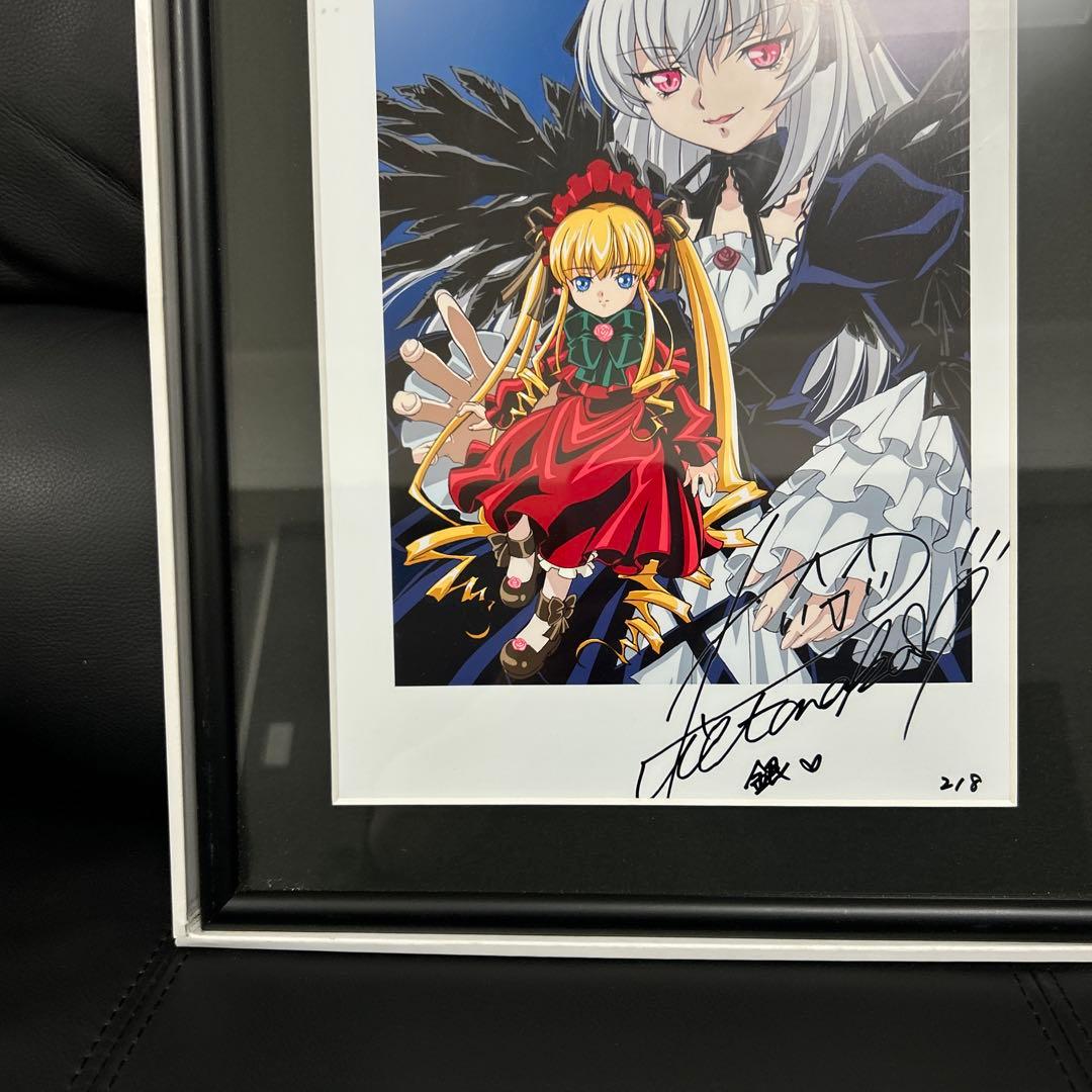 ローゼンメイデン トロイメント 「真紅、水銀燈」 プリントサイン入り