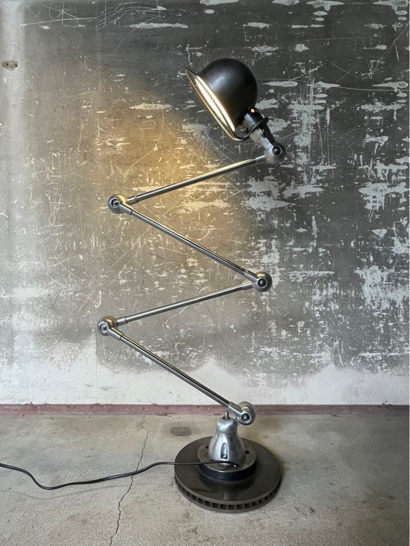 希少極上！JIELDE 4 bras ジェルデ ヴィンテージ ランプ フランス