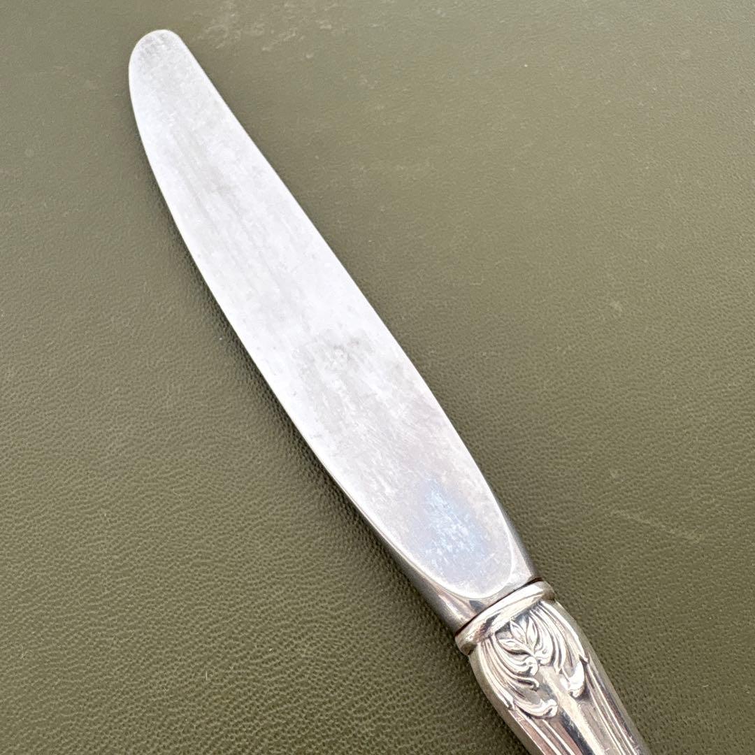ビンテージ　ALVIN STERLING ナイフ　シルバー　シャトーローズ　純銀