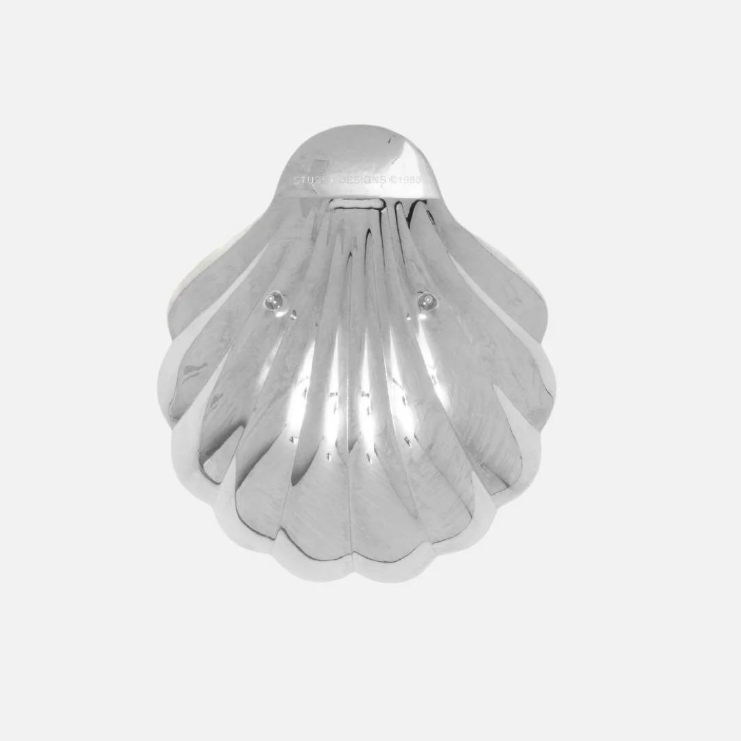 STUSSY SILVER CLAM ASHTRAY 灰皿
