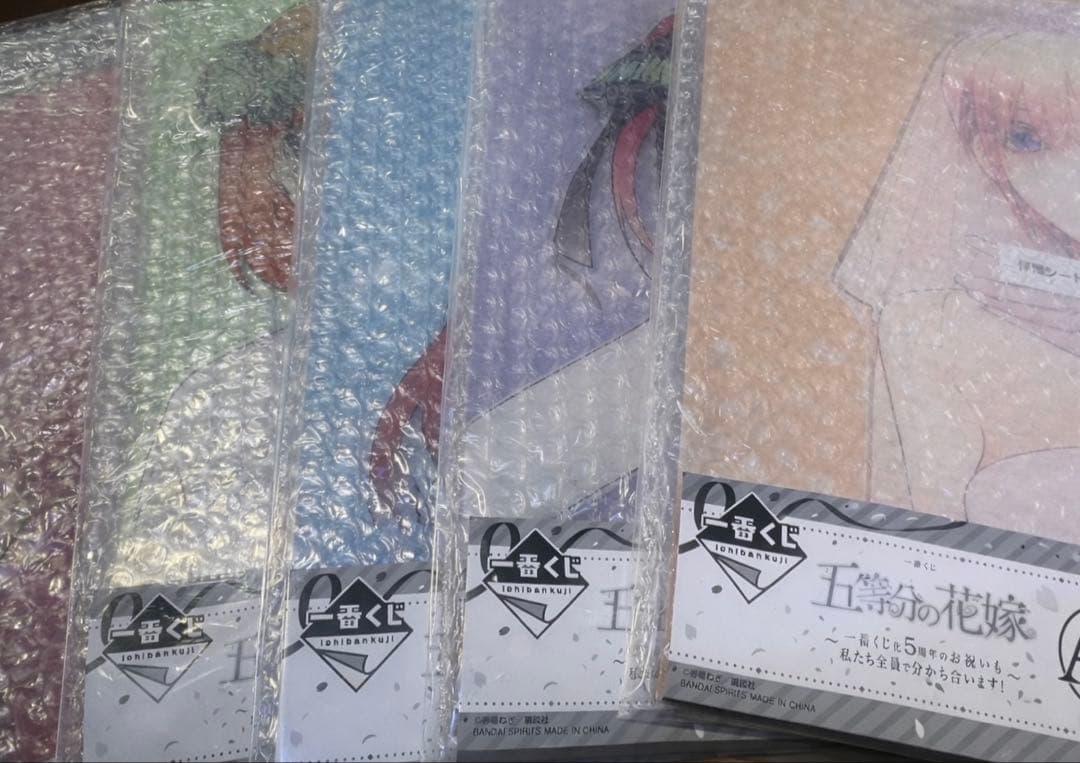 五等分の花嫁　一番くじ　フルコンプ