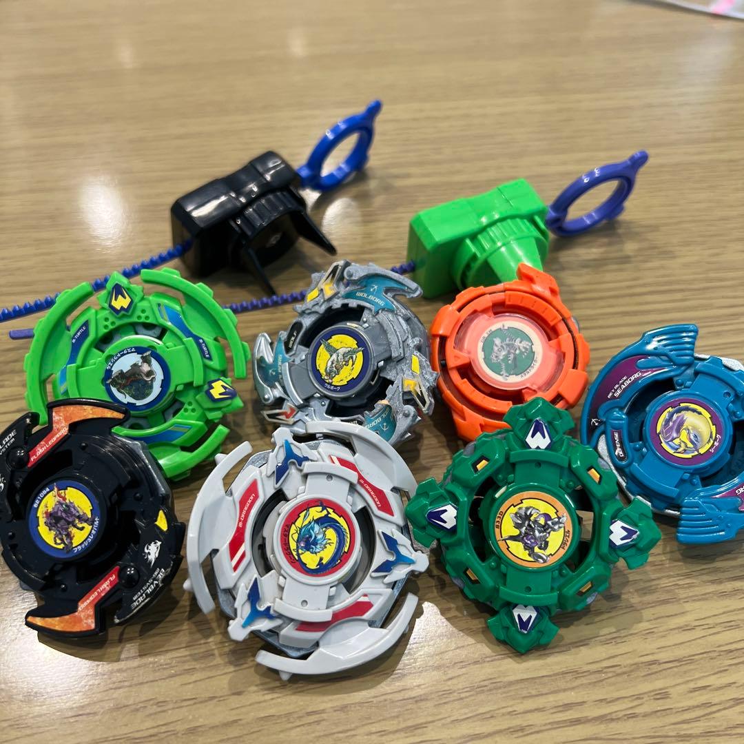 ベイブレード 初期 シューター付き 爆転シュートベイブレード - メルカリ