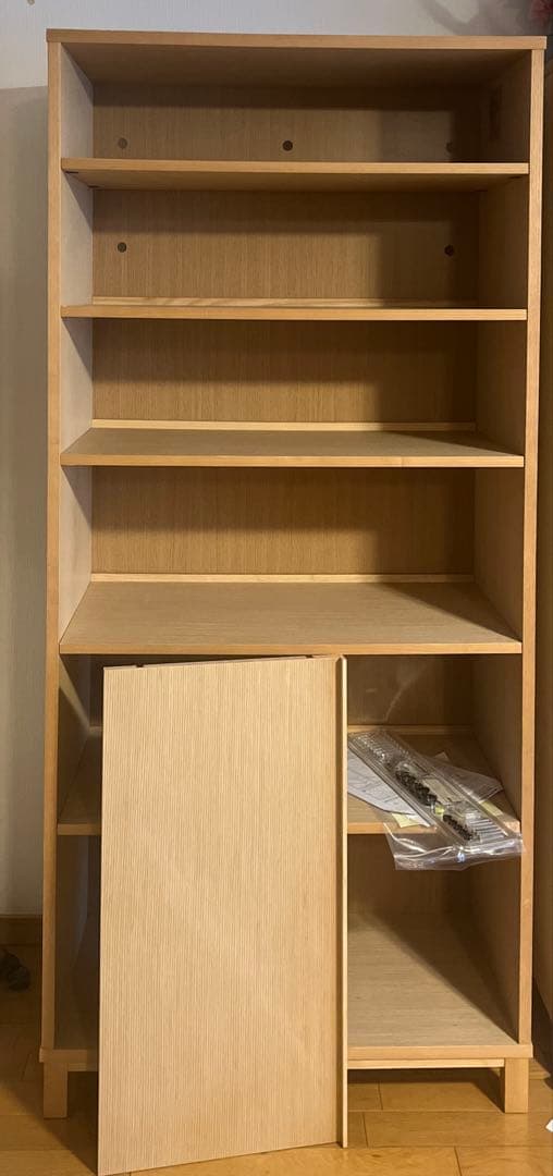 組み合わせて使える木製収納・本体・ミドルタイプ・奥行４０ｃｍ