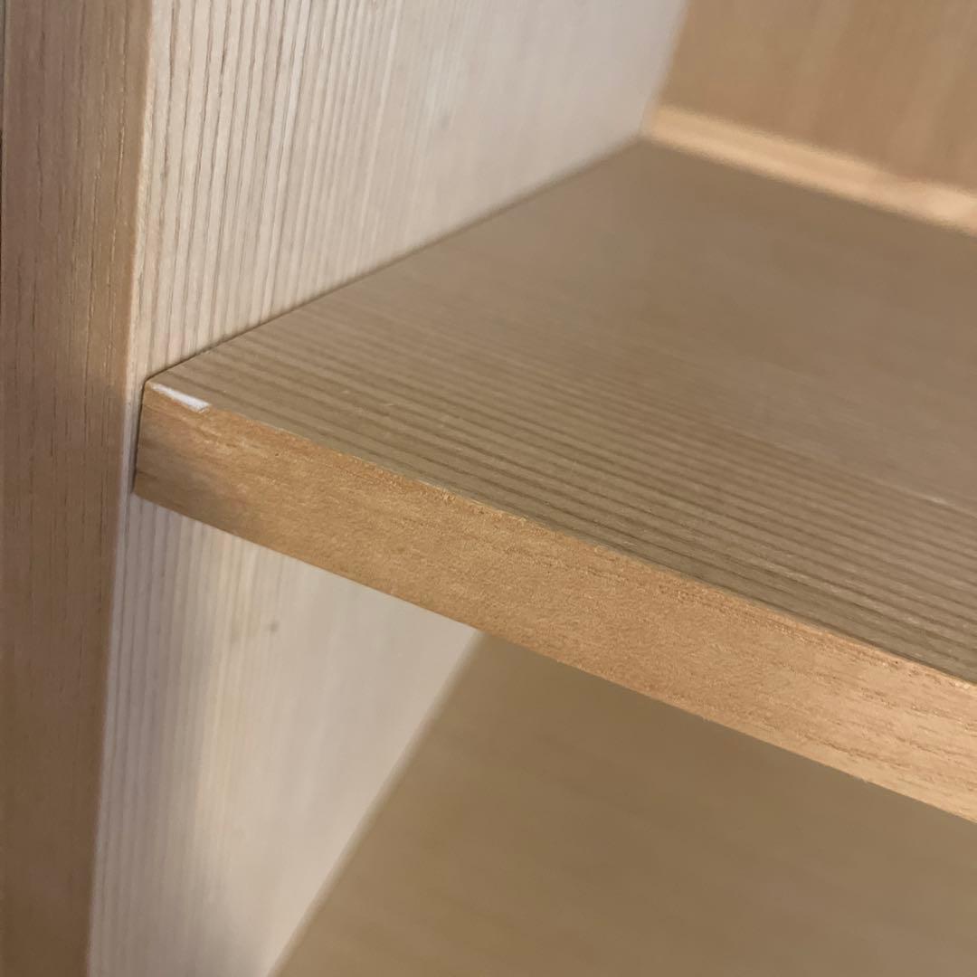 組み合わせて使える木製収納・本体・ミドルタイプ・奥行４０ｃｍ