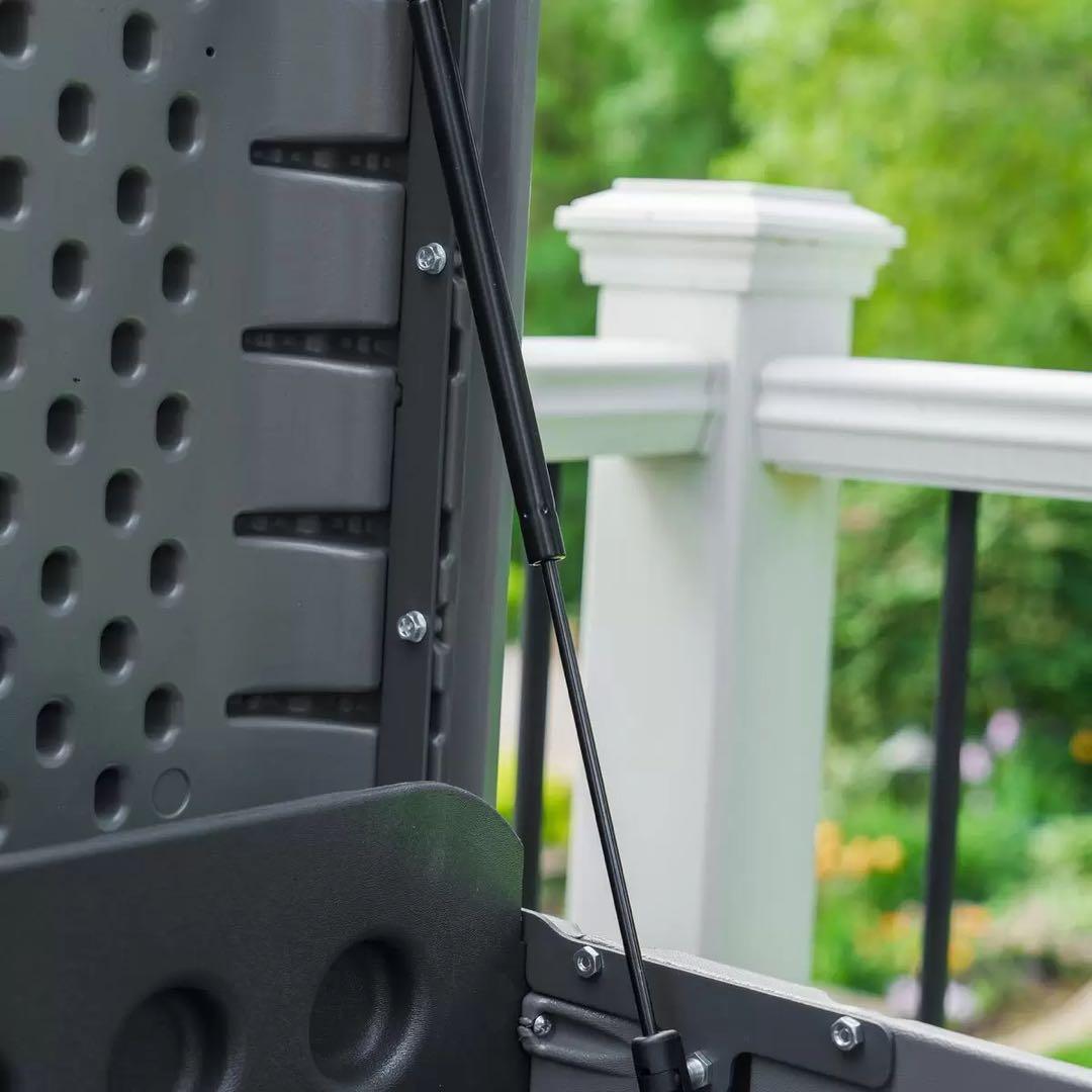 屋外収納物置 625L 165ガロン BOX 収納ベンチ 物置き ライフタイム