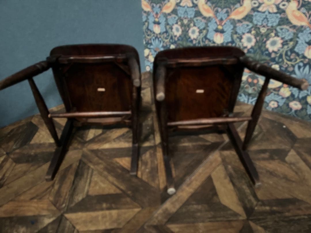 北海道民芸家具 椅子 セット アンティーク 昭和レトロ 当時物 廃盤品