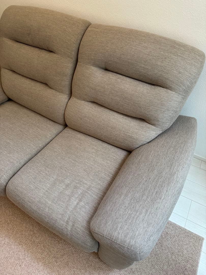 (引取り限定)ニトリ 2人用 ソファ
