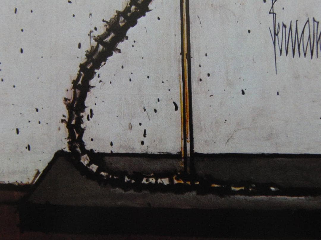 ベルナール・ビュッフェ【LE MUSEUM-Le raie】希少な額装用画集より