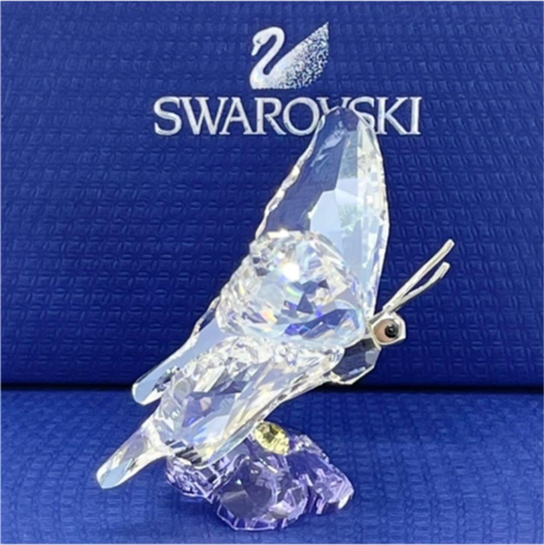 スワロフスキー イディリア バタフライ 蝶 チョウ 5650796 置物 美品