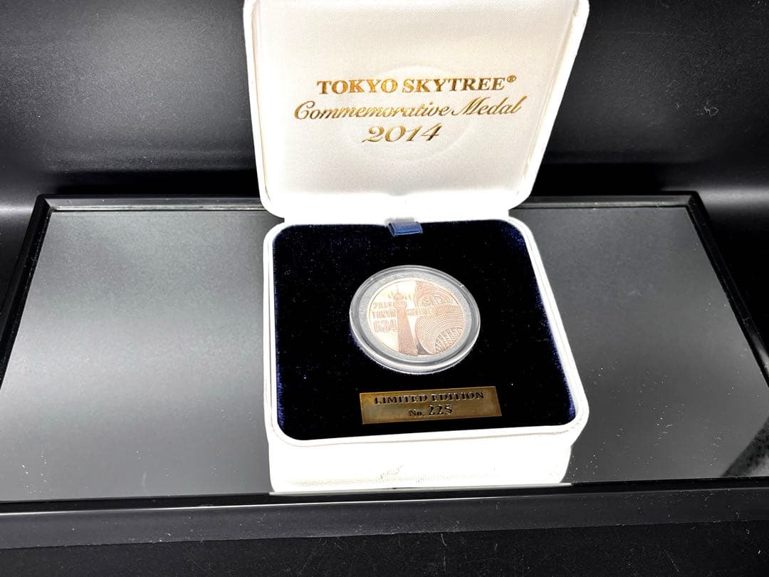 【純銀】東京スカイツリー 記念メダル 2014 限定225