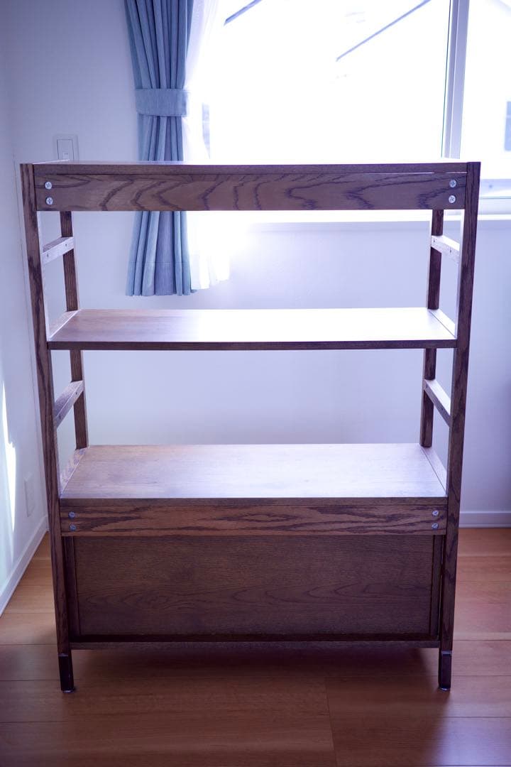 ジャーナルスタンダード ファニチャー /木製シェルフ 4段 引き出し付き