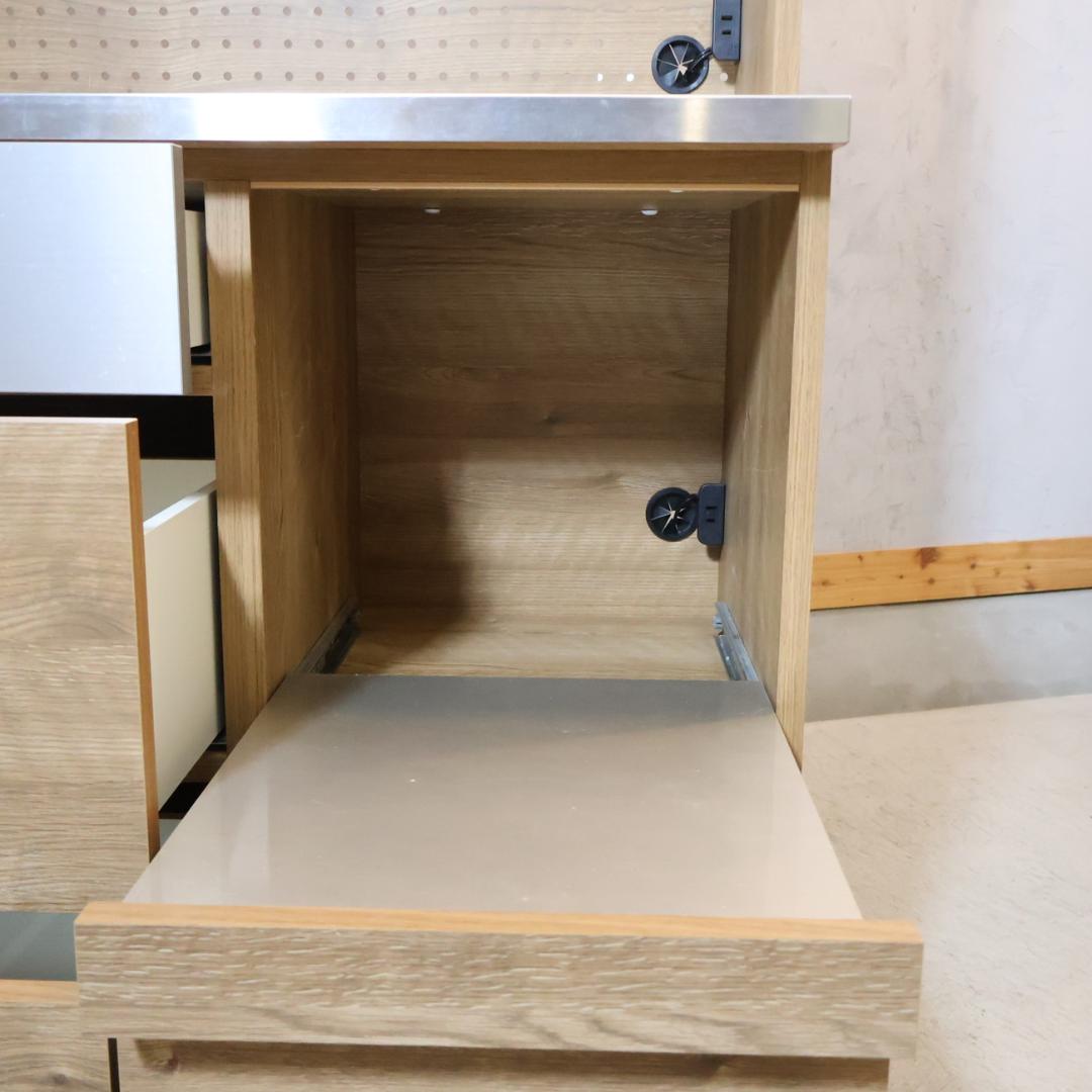 末次家具 LUCIDO キッチンボード カップボード 食器棚 キッチンボード