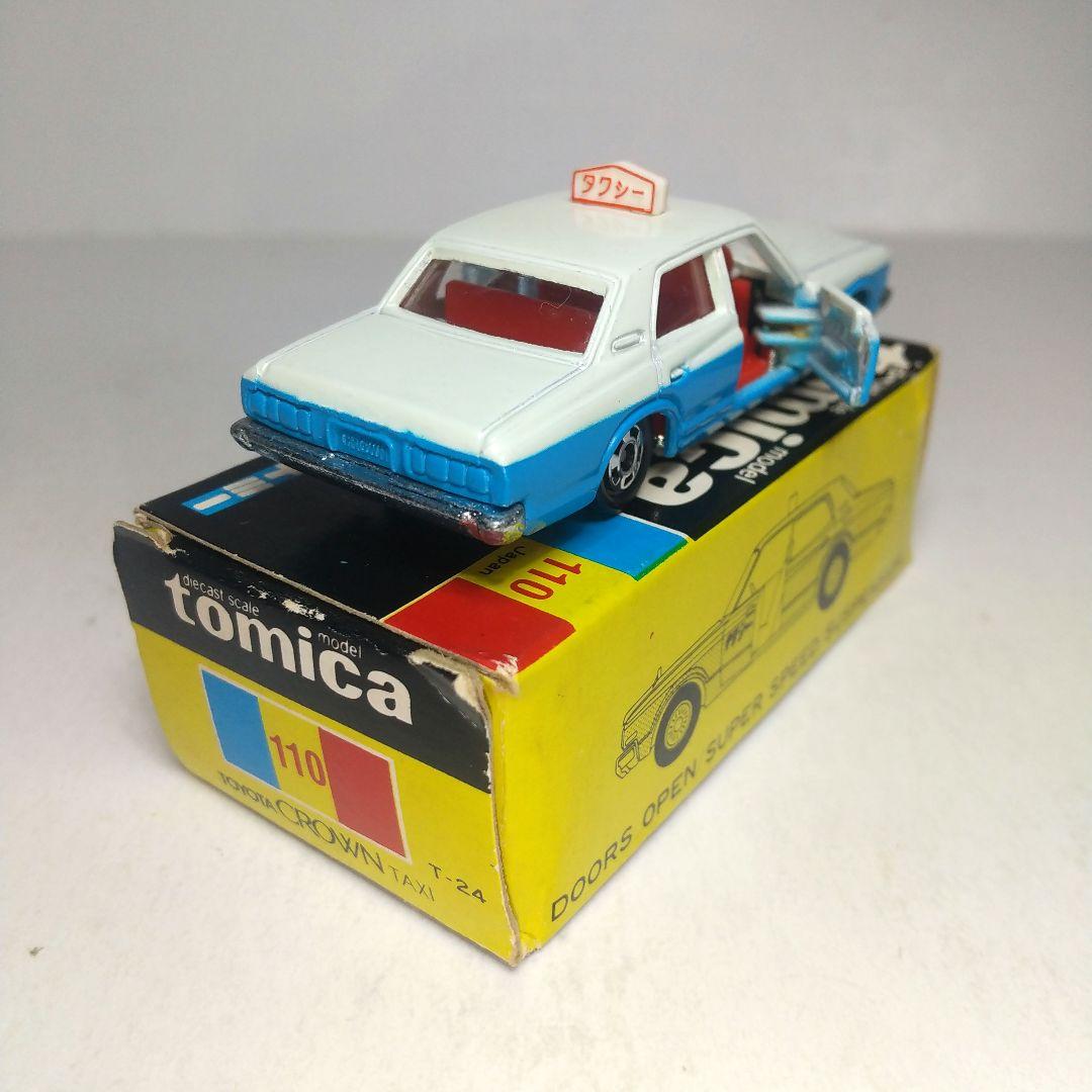 (3883)トミカ 黒箱 日本製 トヨタ クラウン タクシー