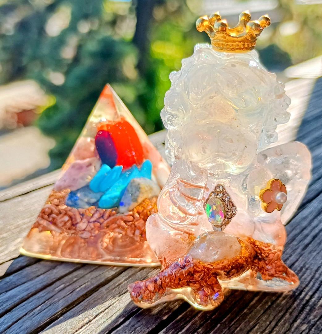 NEW♡FACE⭐天使さんのオルゴナイト♡セット♥️やまさま♥️専用です