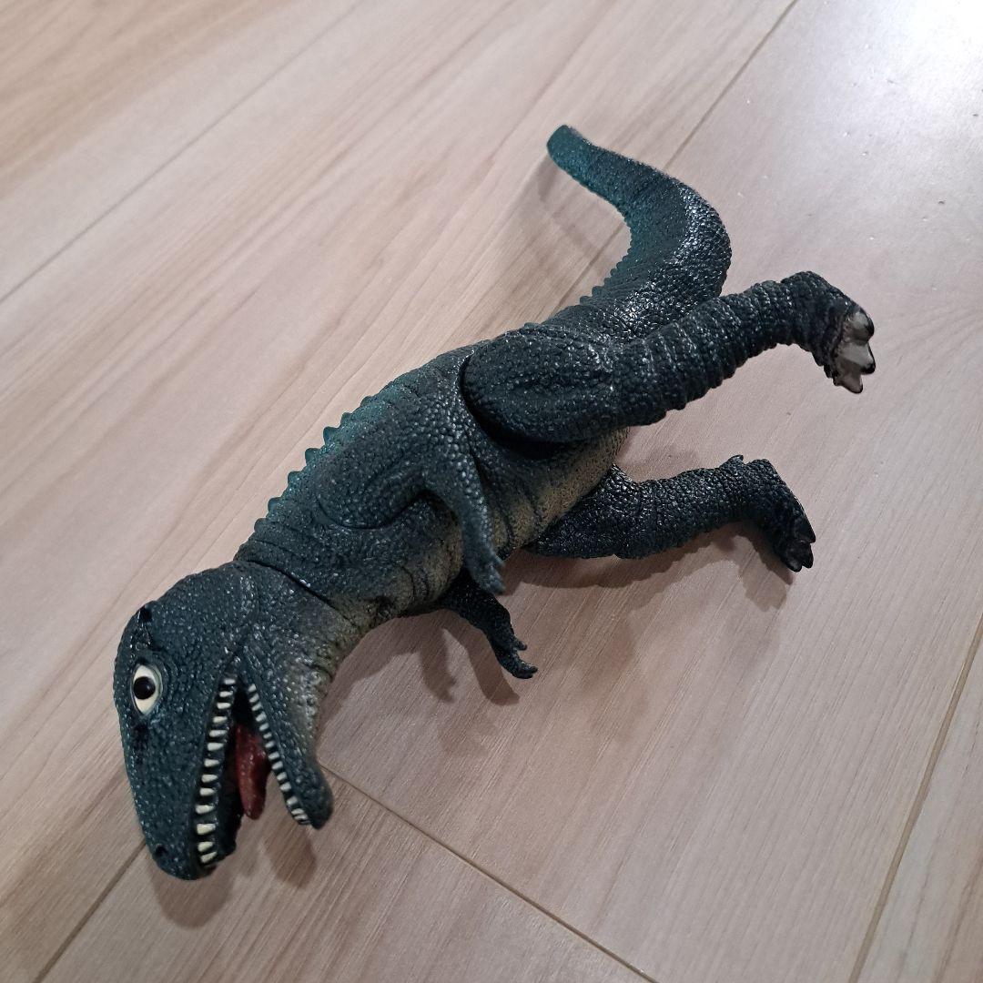 ゴロザウルス 1993 日本製 可動式 ゴジラフィギュア グリーン 硬質