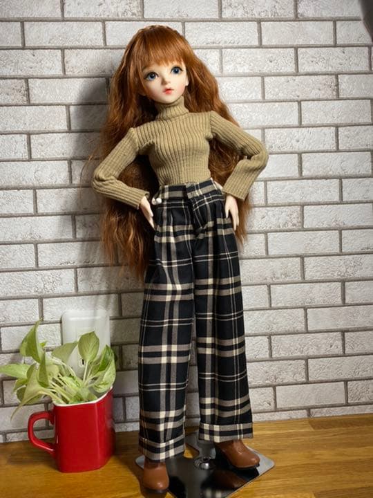 ６０センチ関節球体人形のダブルスーツ