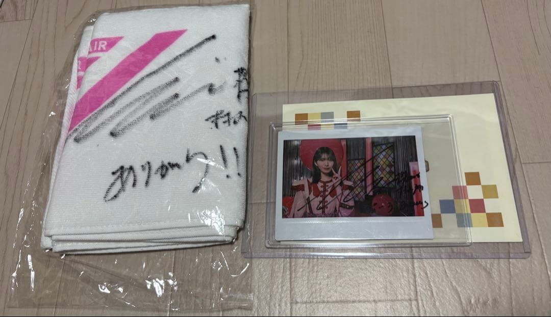 村山美羽 直筆サイン入りチェキ ユニエア