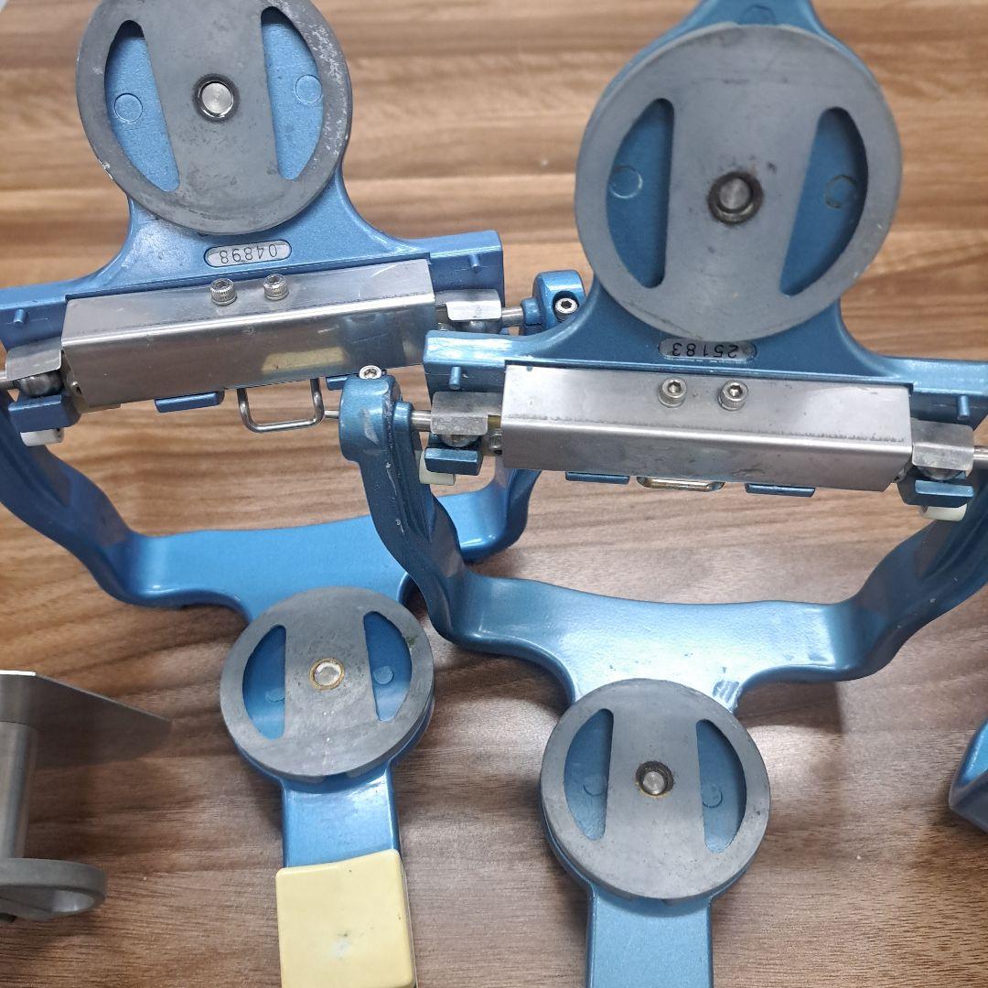 歯科技工　咬合器　美品　DENTALHOBY デンタルホビー　4台 平面板付属